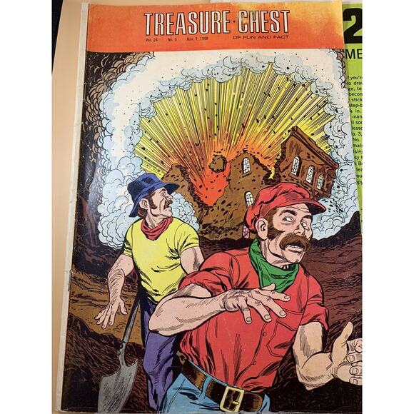 Comic Book Treasure Chest Vintage 1964 1965 And 1968. Christian Youth Lot of 3 - Picture 3 of 8